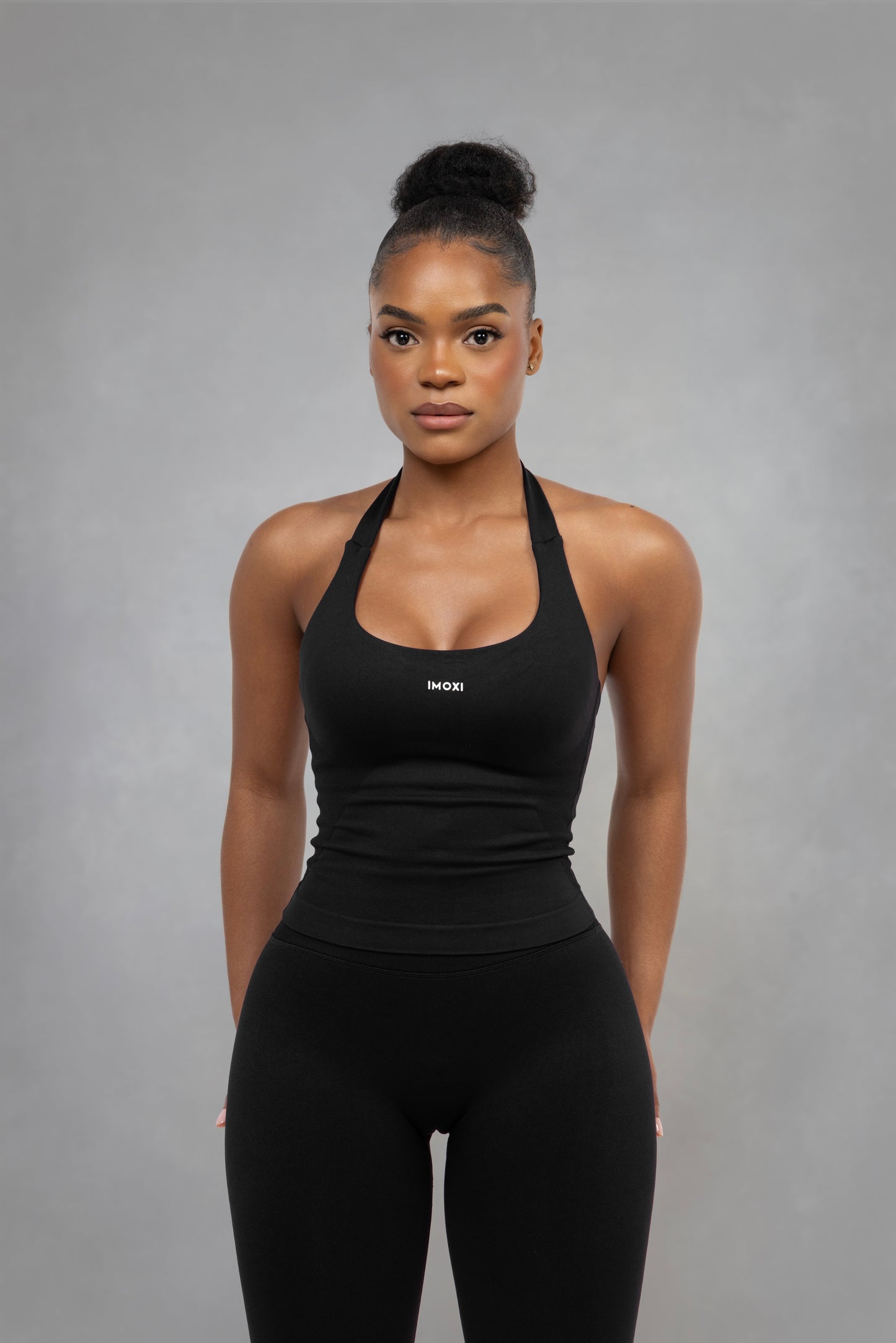 Alita Halter Tank | Black