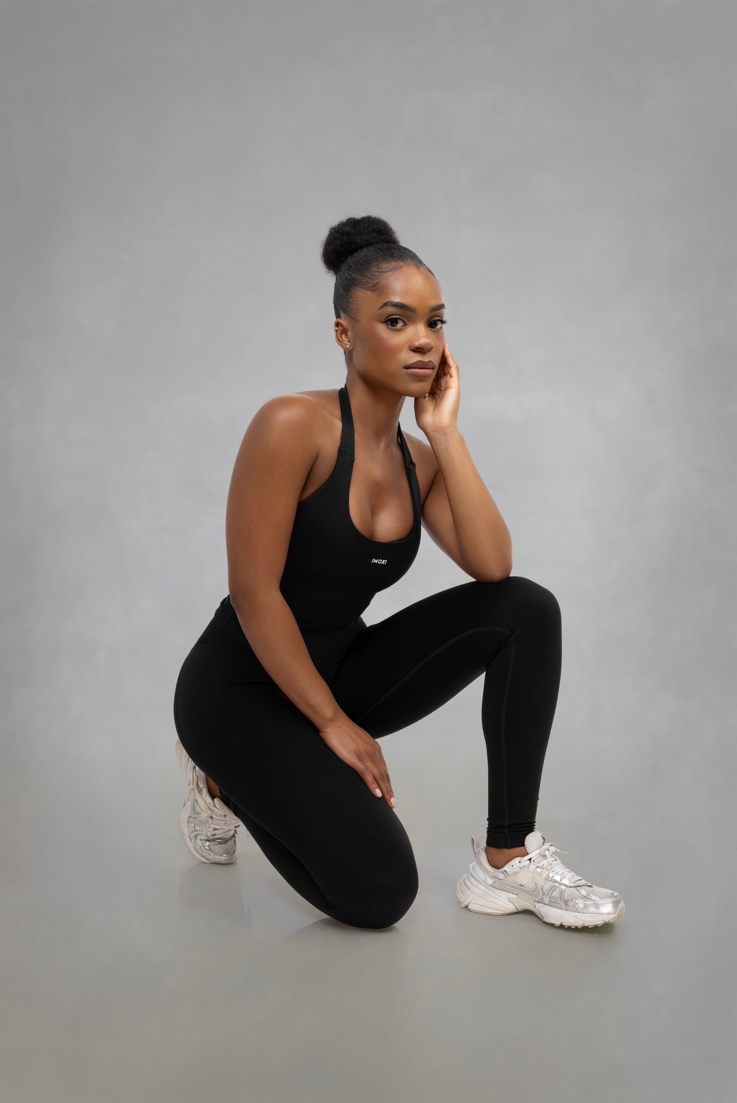 Alita Halter Tank | Black