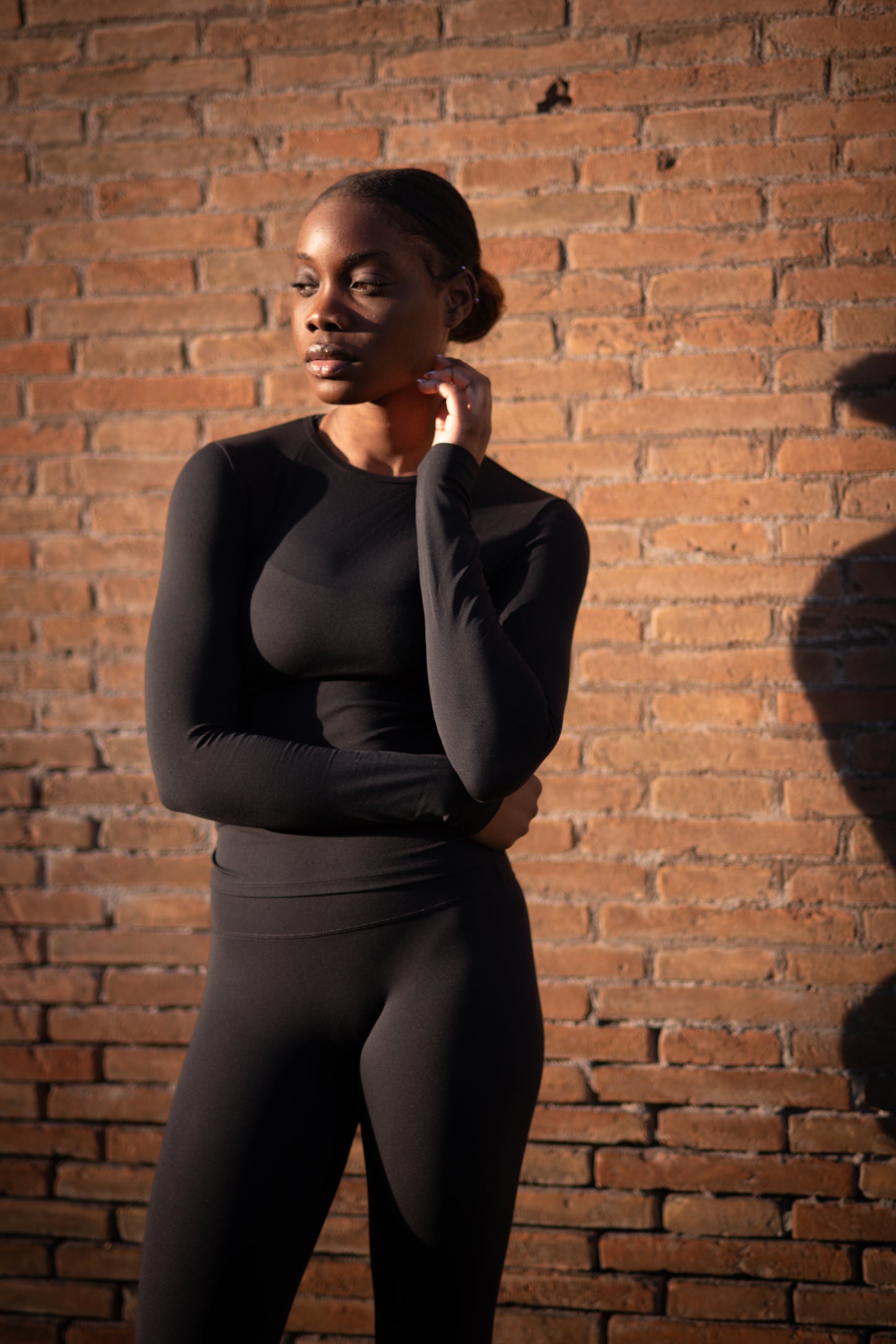 Yelissa Long Sleeve Top | Black