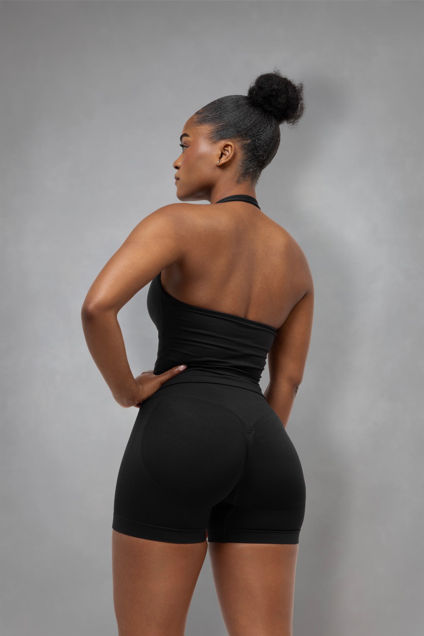 Alita Halter Tank | Black