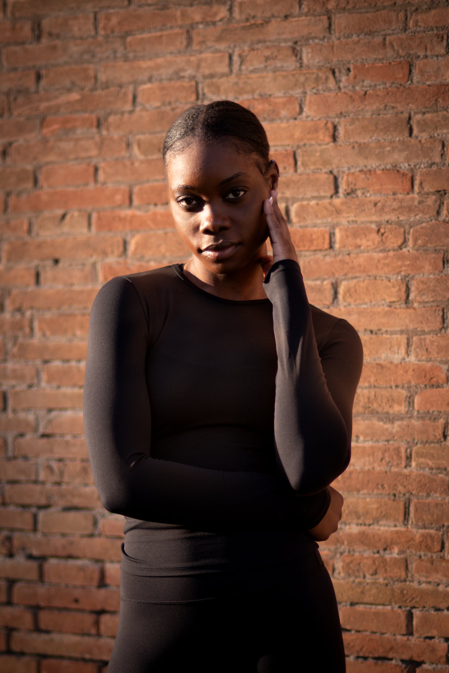 Yelissa Long Sleeve Top | Black